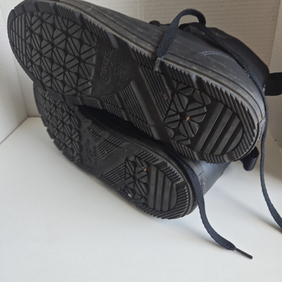 Converse Chuck Taylor Berkshire Boot Cold Fusion Triple Black 171447C Men's 12 - Picture 4 of 5